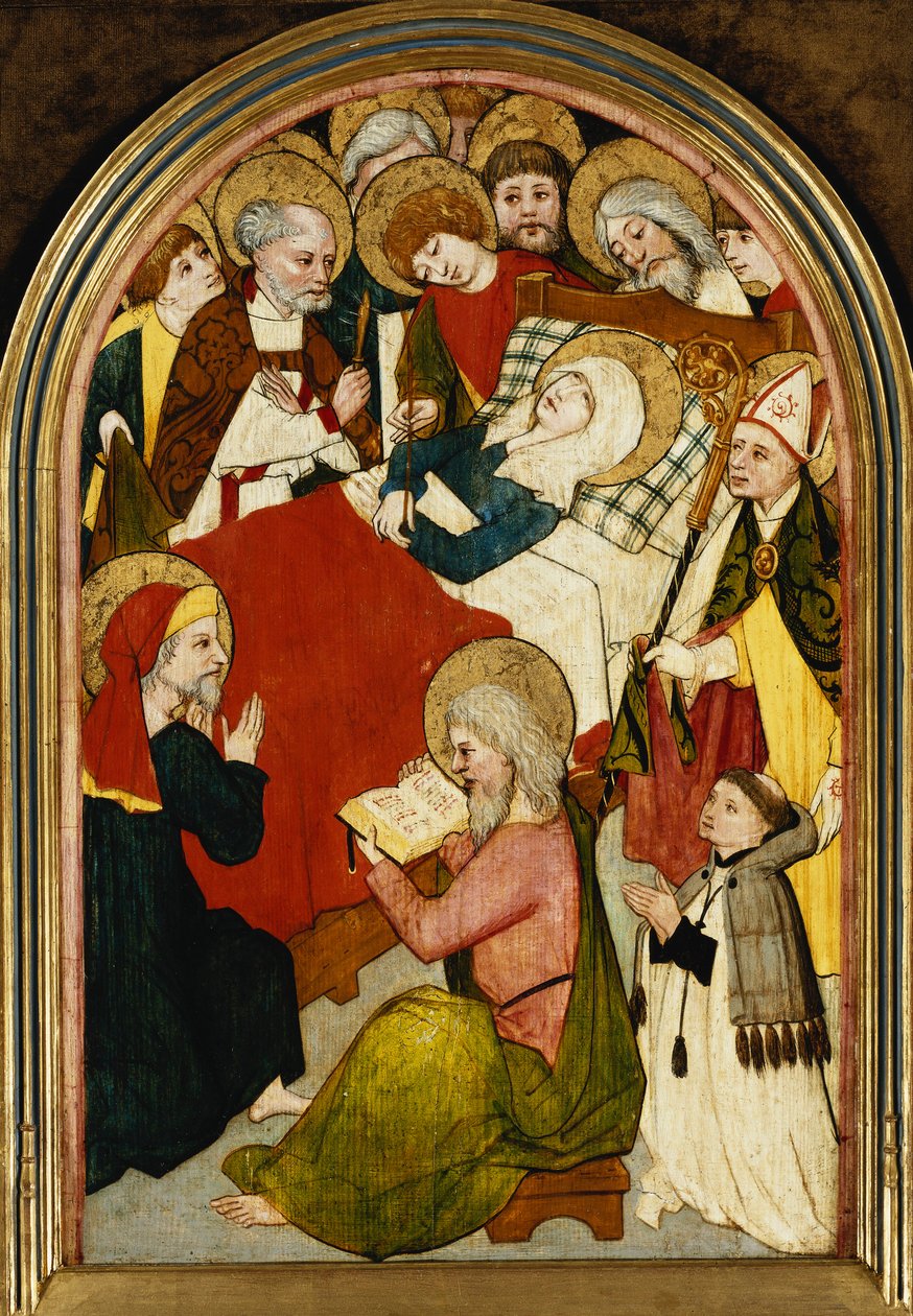 La Morte della Vergine da Hans Multscher