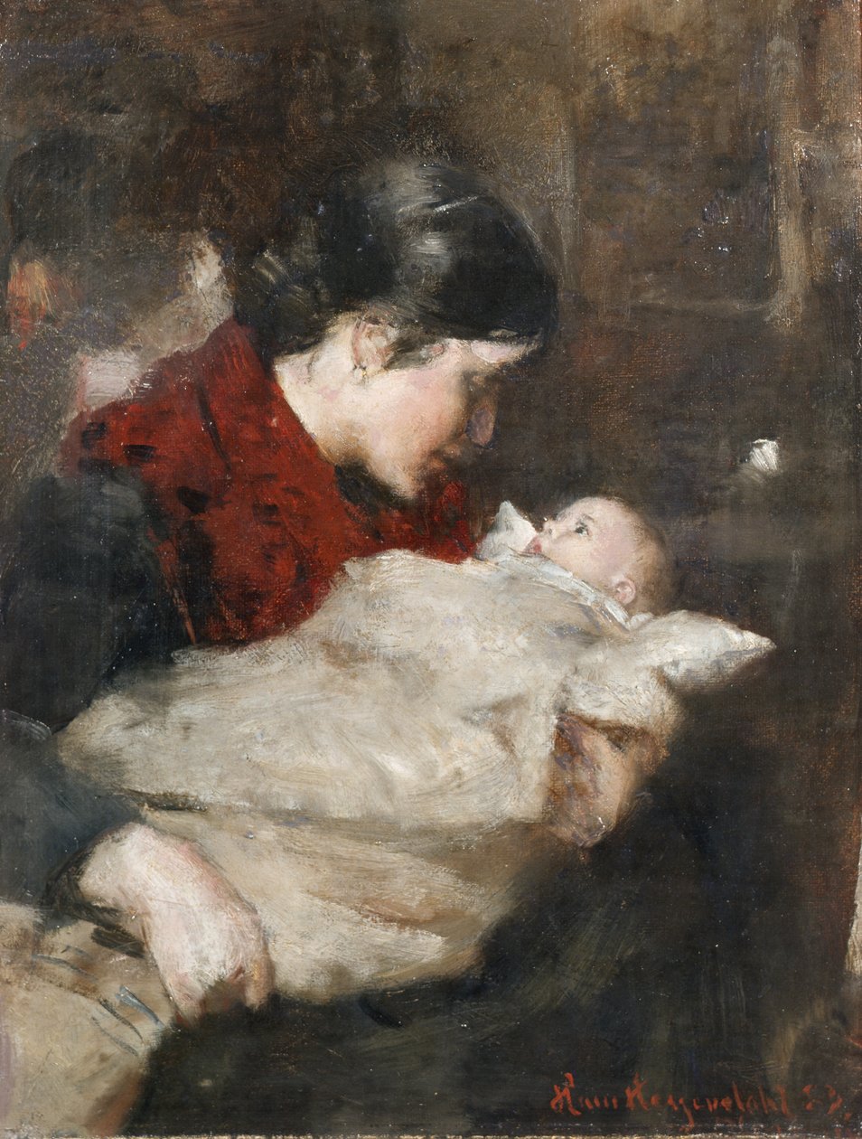 Madre e figlio da Hans Olaf Heyerdahl