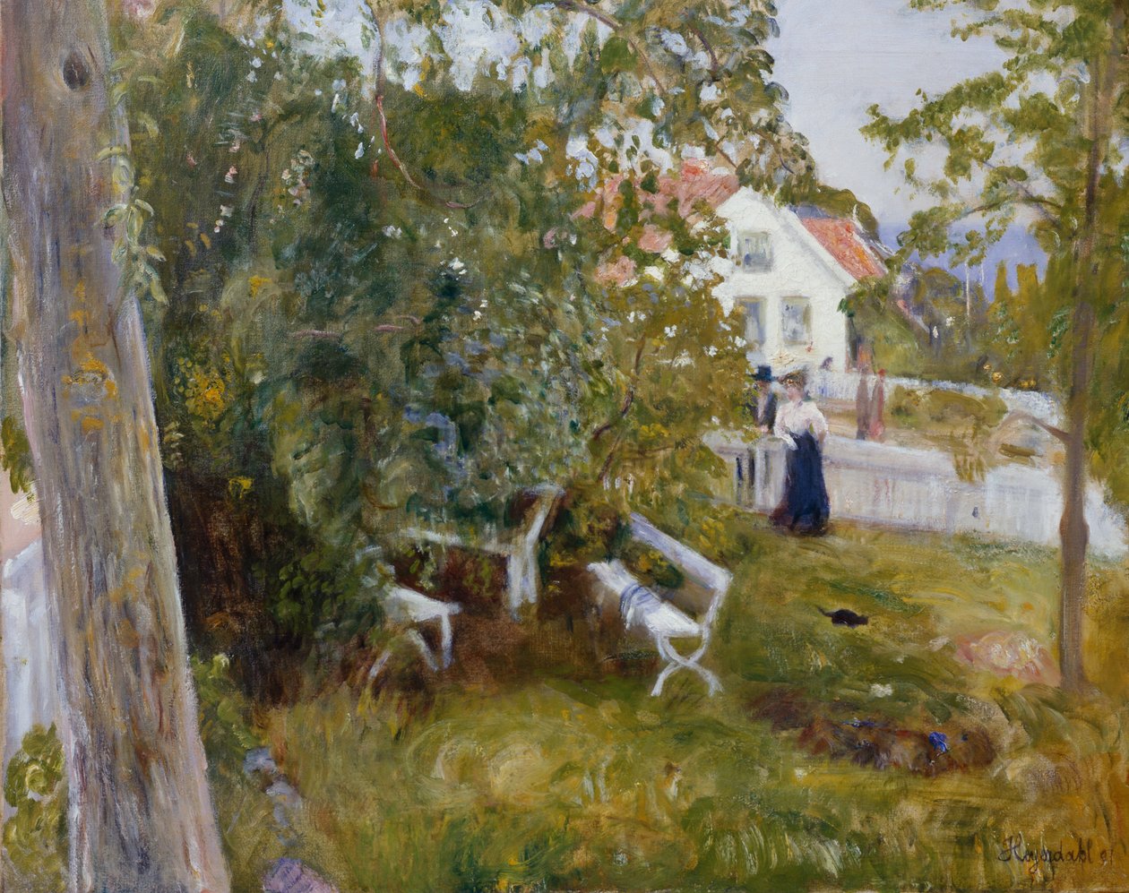Paesaggio estivo da Hans Olaf Heyerdahl