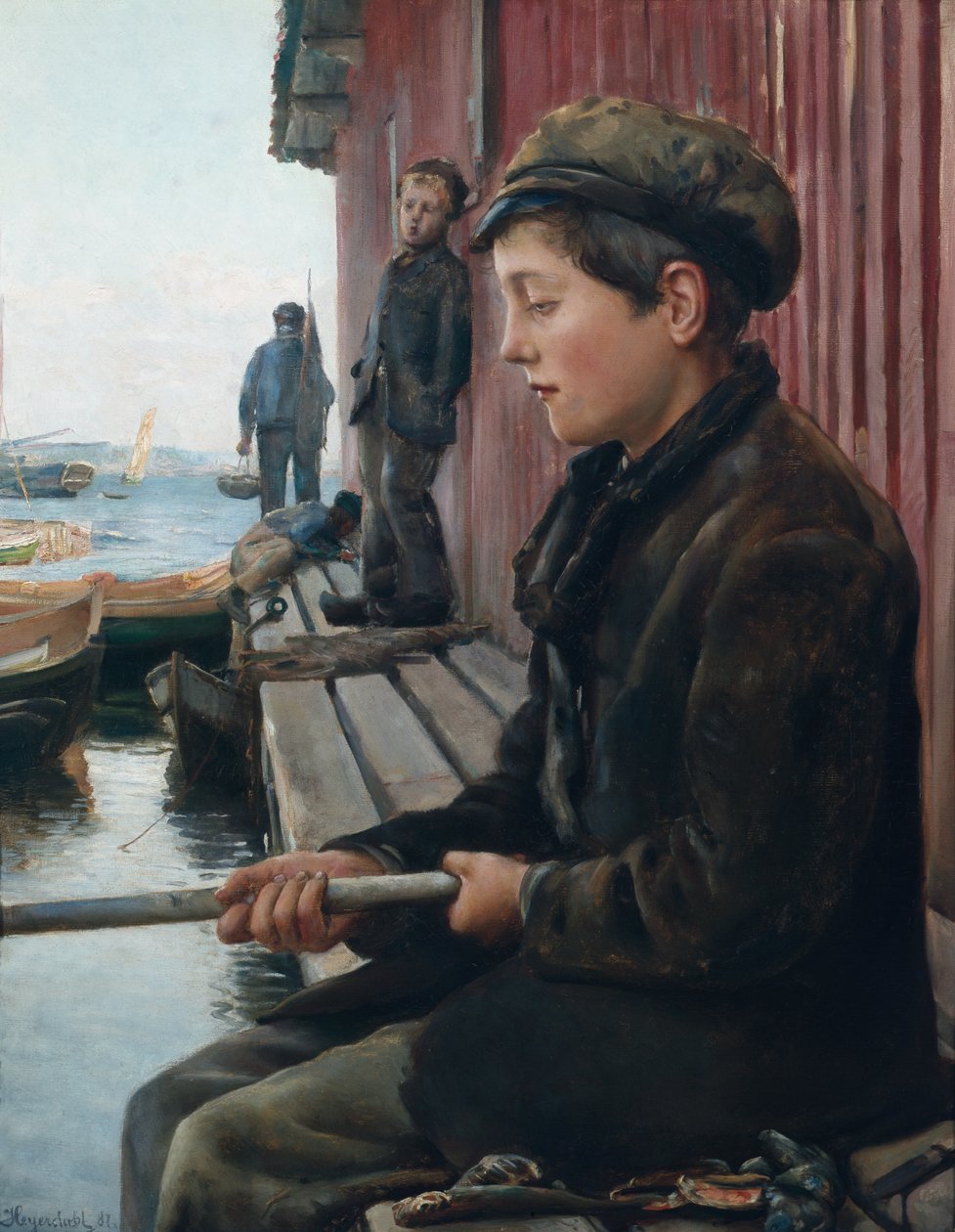 Il ragazzo della pesca da Hans Olaf Heyerdahl