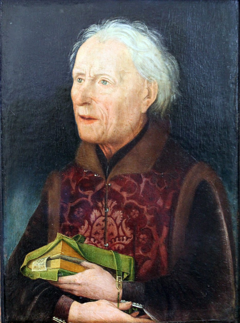 Ritratto del canonico conte Georg di Löwenstein da Hans Pleydenwurff