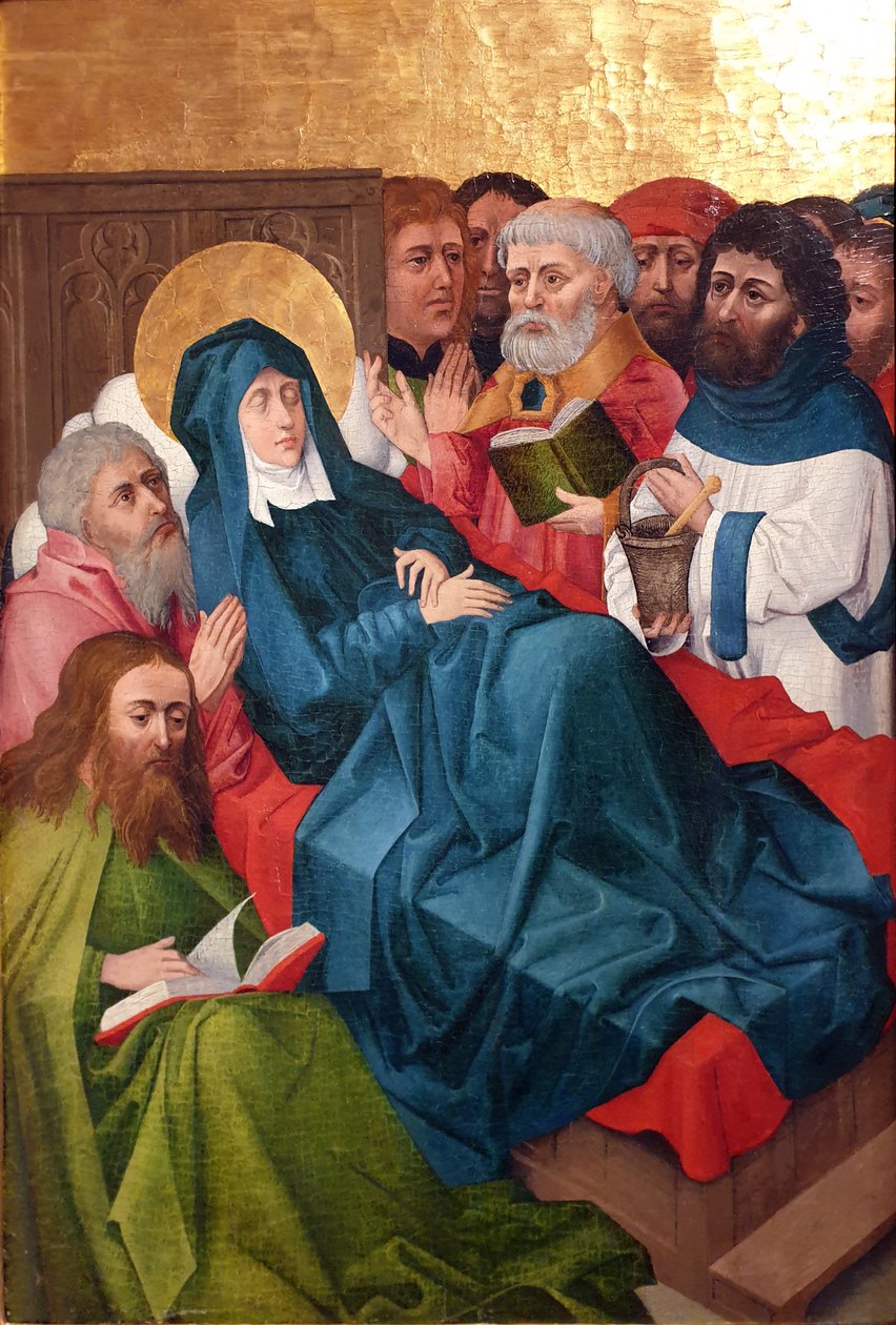 La morte di Maria da Hans Pleydenwurff