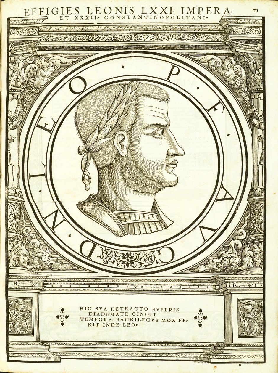 Leone IV, illustrazione da 
