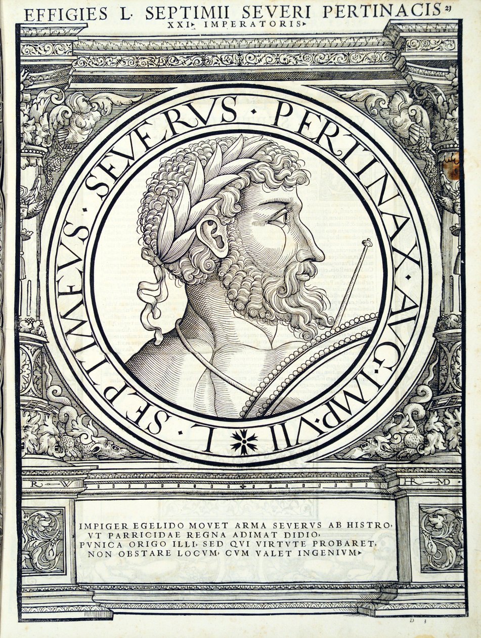 Settimio Severo, illustrazione da 