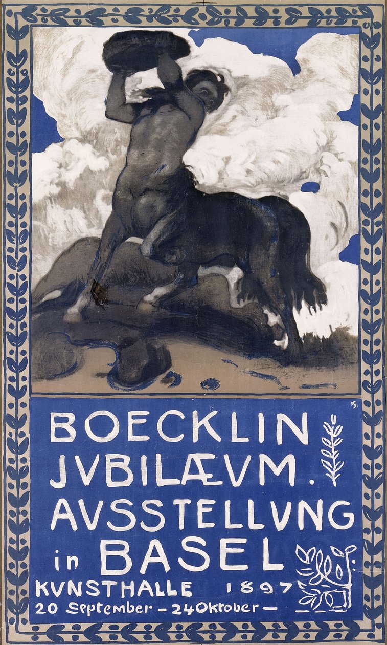 Boecklin Giubileo, 1897 da Hans Sandreuter