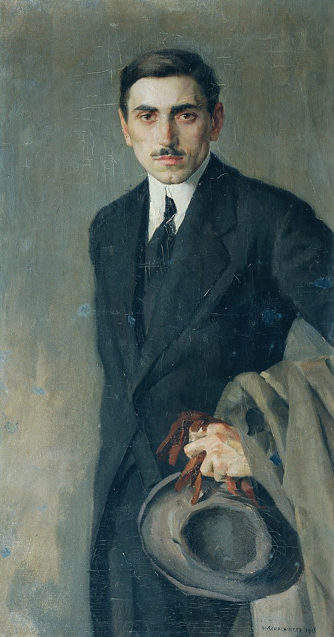 Il pittore Fritz Zerritsch da Hans Schachinger