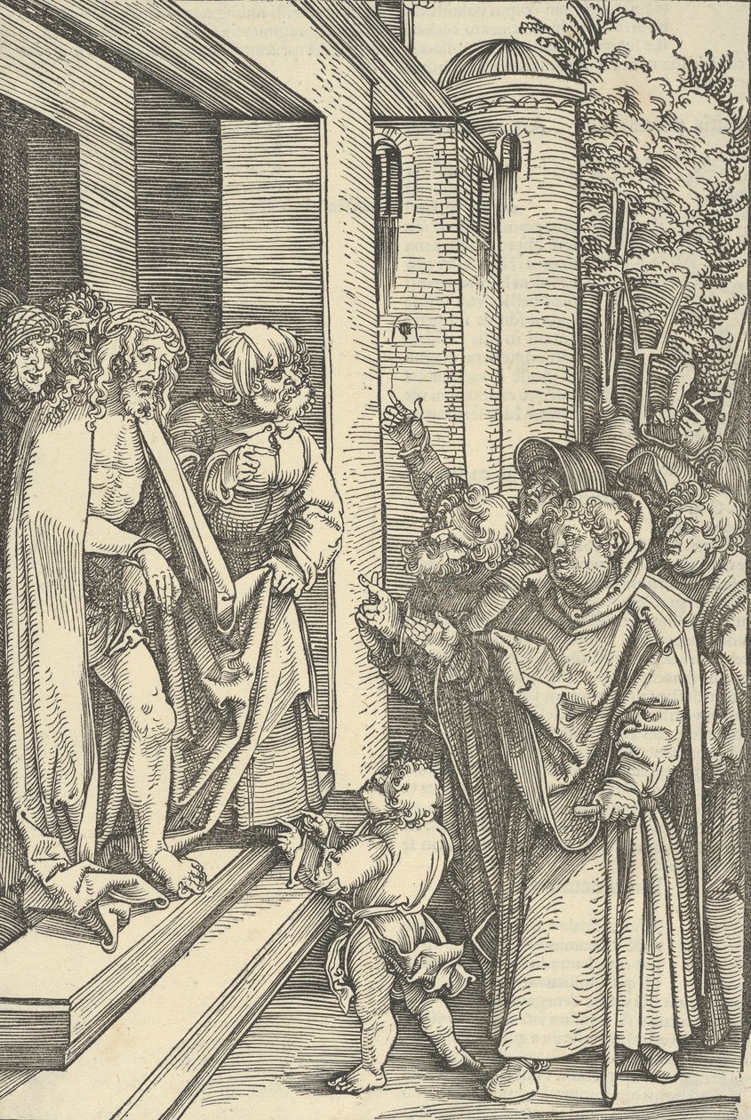 Ecce Homo, da Speculum passionis domini nostri Ihesu Christi da Hans Schäufelein the Elder