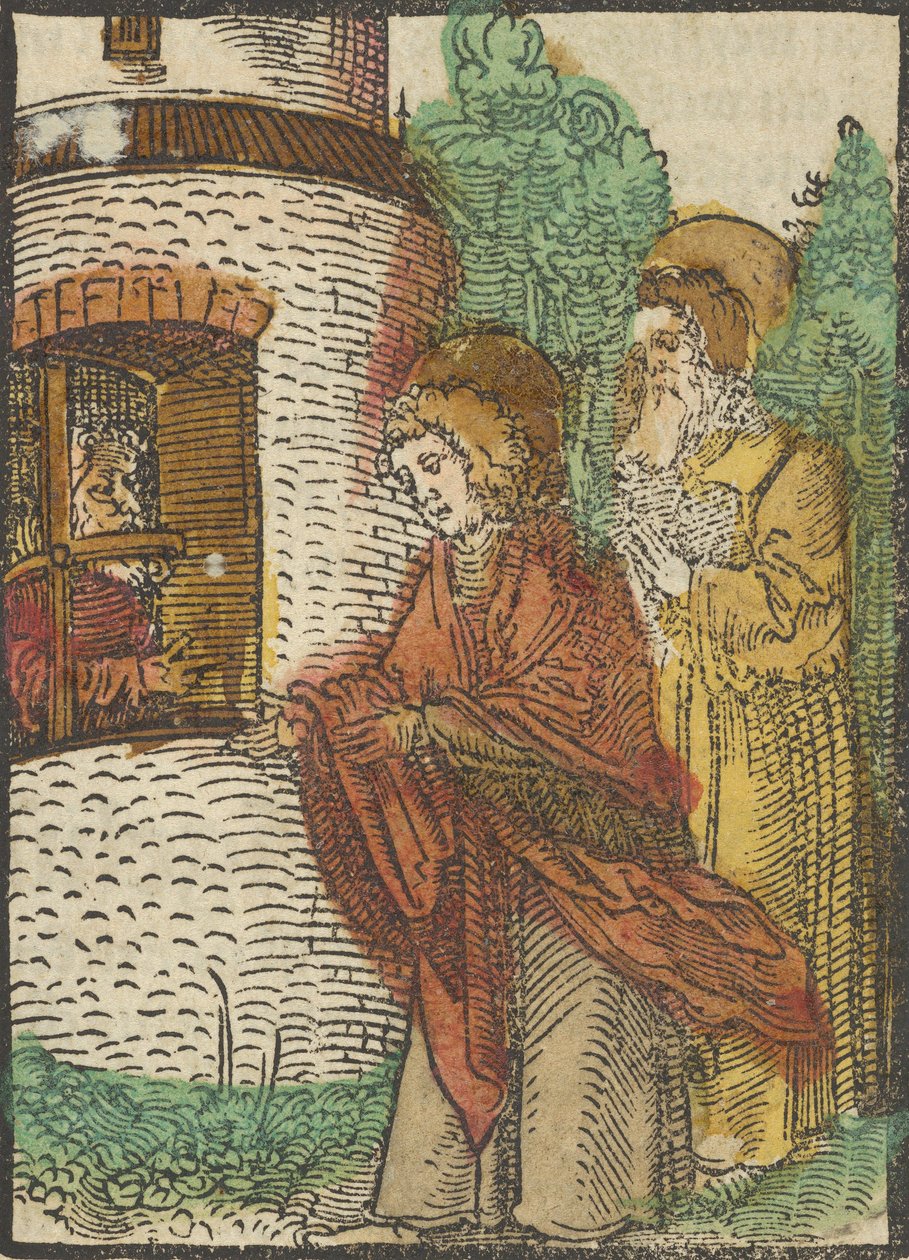 San Giovanni in prigione, da Das Plenarium, 1517 da Hans Schäufelein the Elder