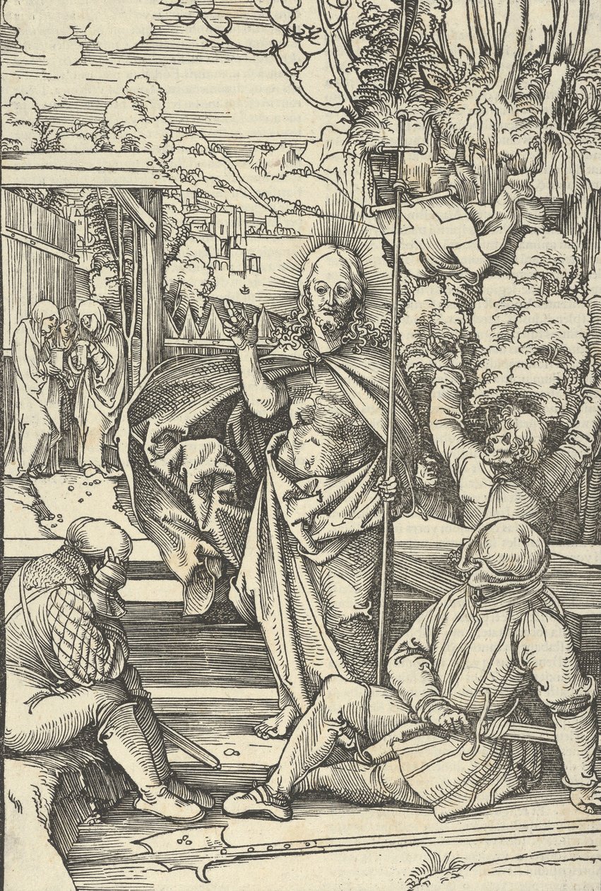 La Resurrezione, da Speculum passionis domini nostri Ihesu Christi da Hans Schäufelein the Elder