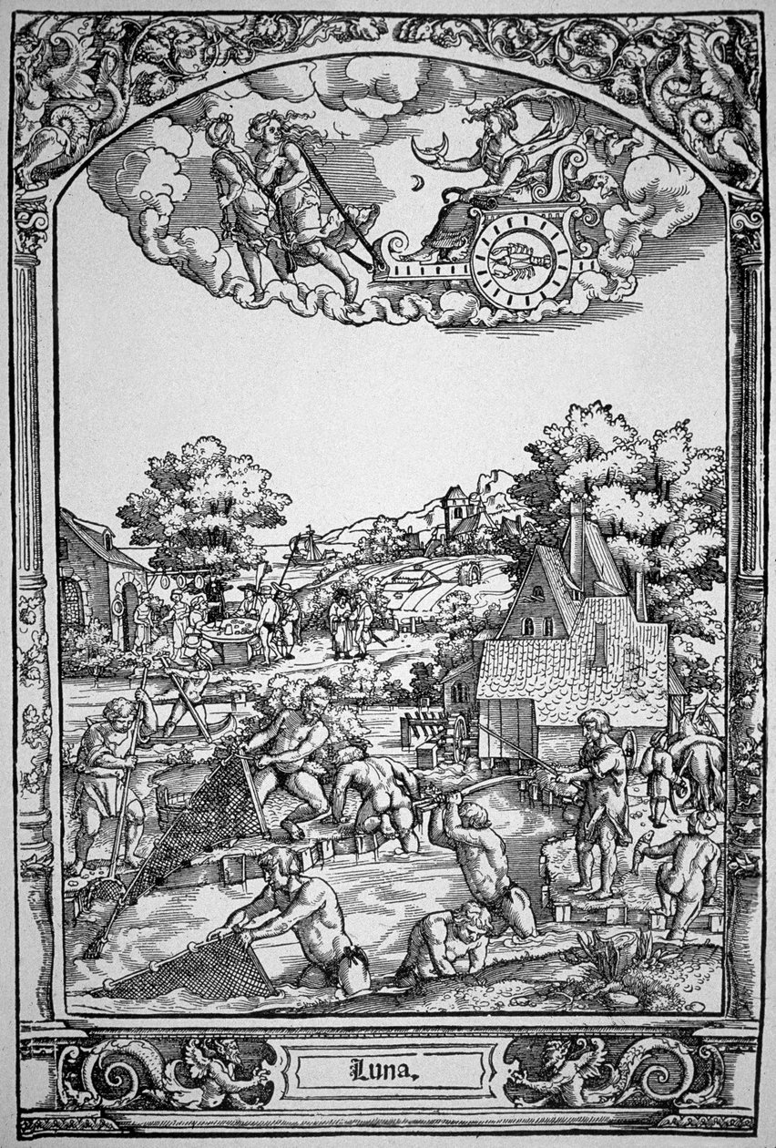 La Luna da Hans Sebald (School of) Beham