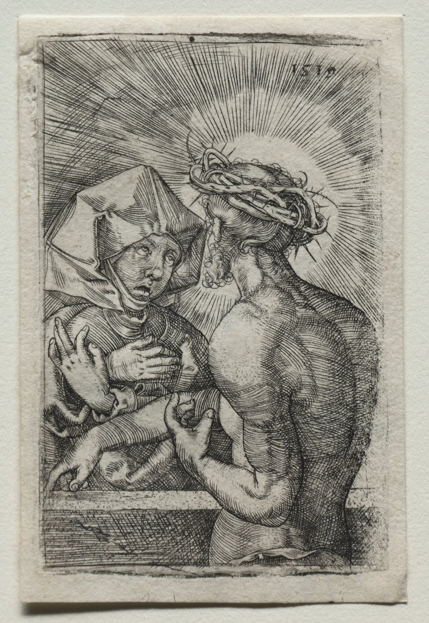 Cristo e la Vergine da Hans Sebald Beham