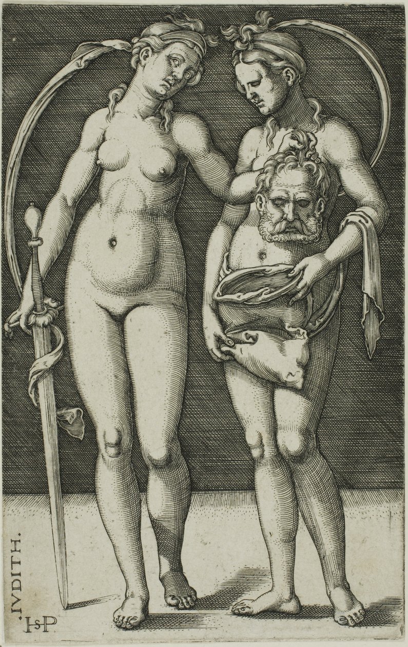 Giuditta e la sua serva da Hans Sebald Beham