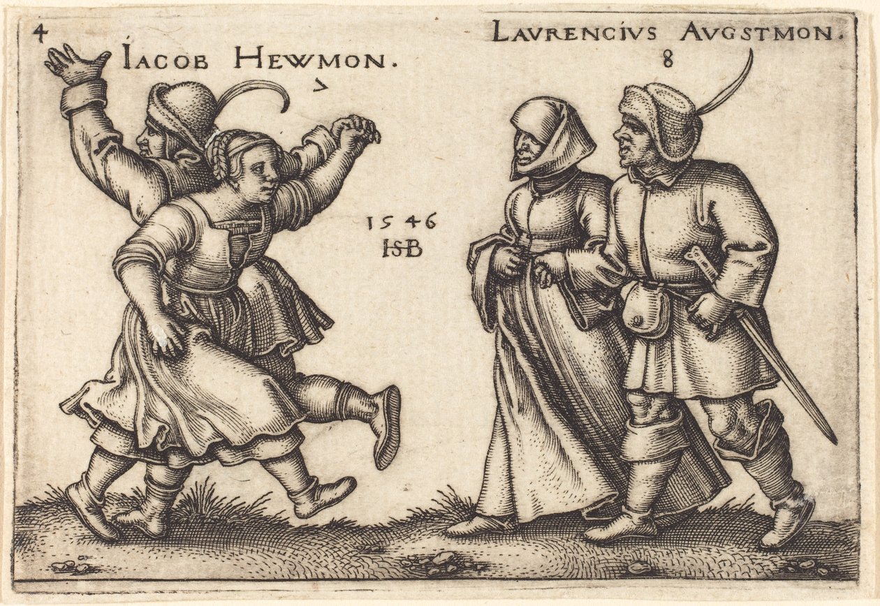 Luglio e agosto da Hans Sebald Beham