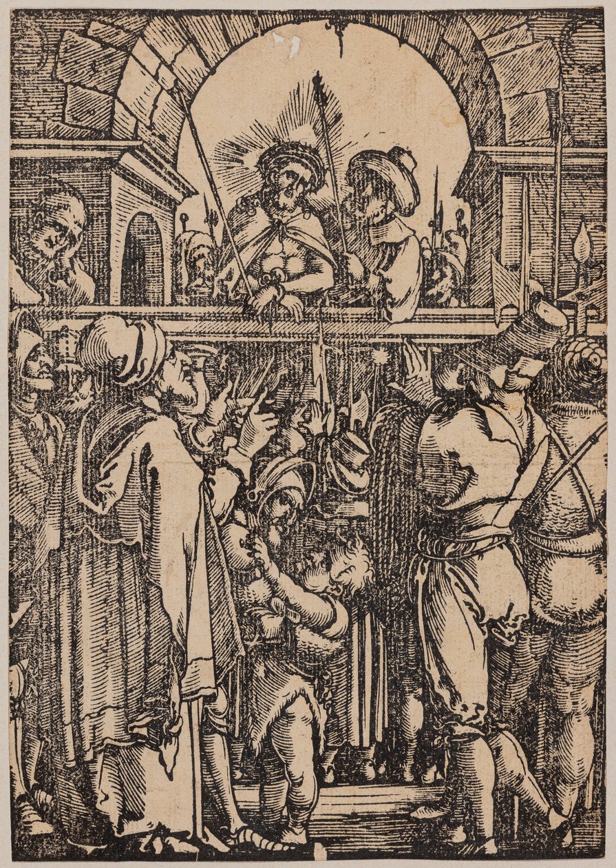 Cristo presentato al popolo (Ecce homo) da Hans Sebald Beham