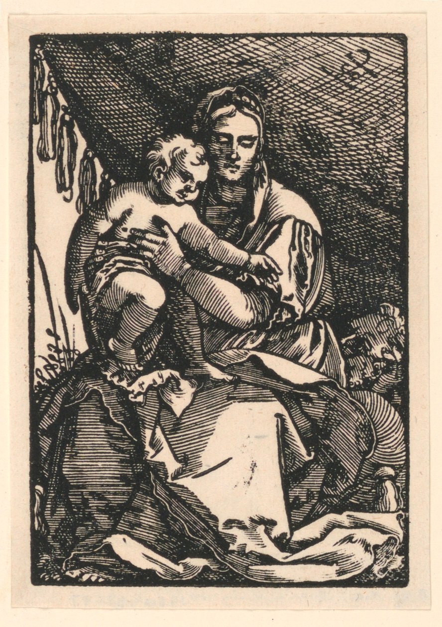 Madonna col Bambino da Hans Sebald Beham