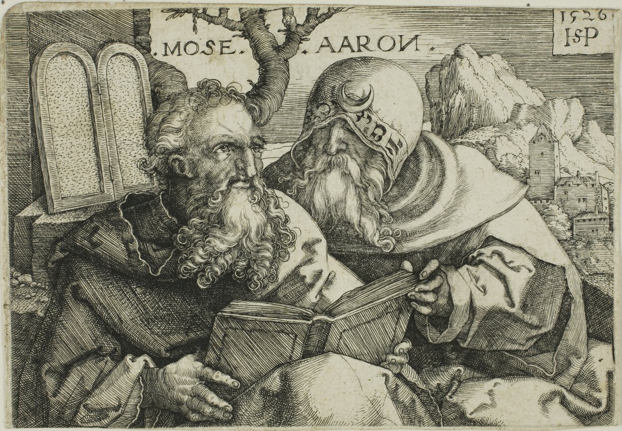 Mosè e Aronne da Hans Sebald Beham