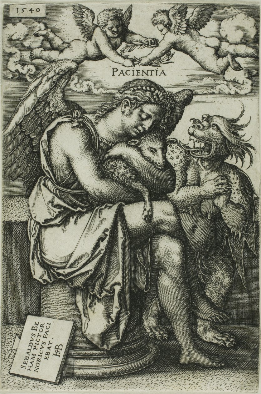 Pazienza da Hans Sebald Beham
