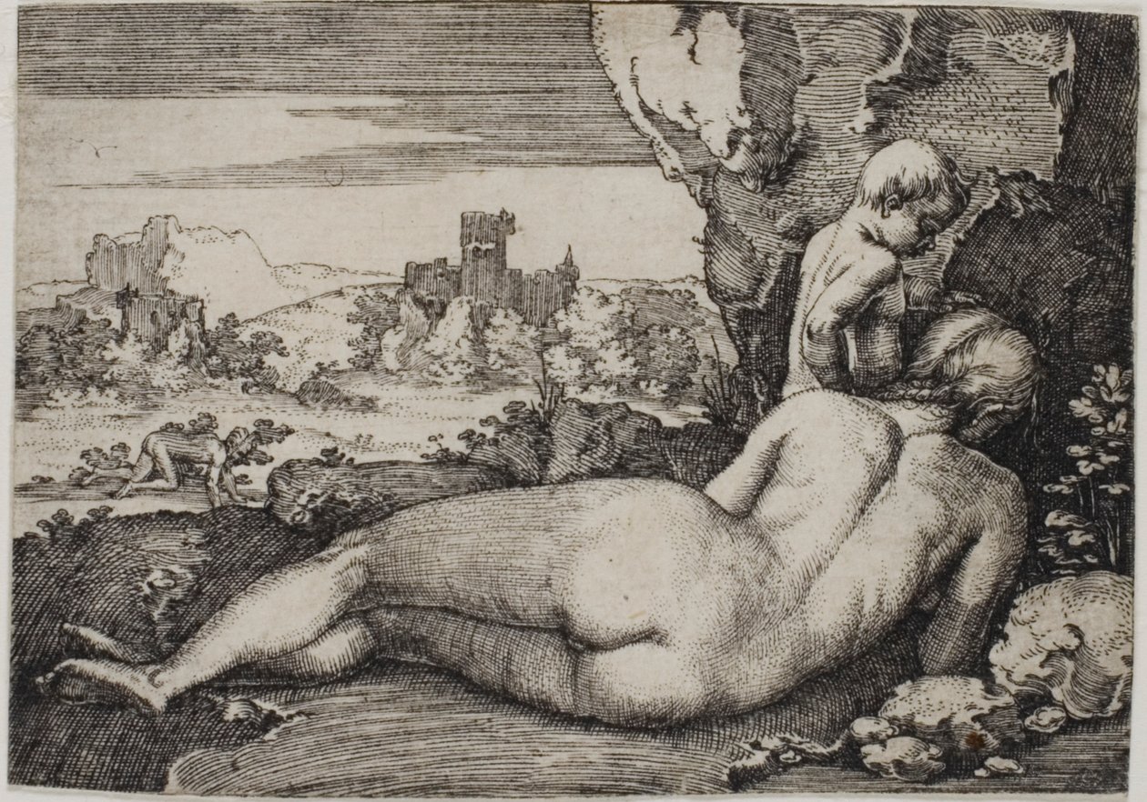 Penitenza di San Giovanni Crisostomo da Hans Sebald Beham