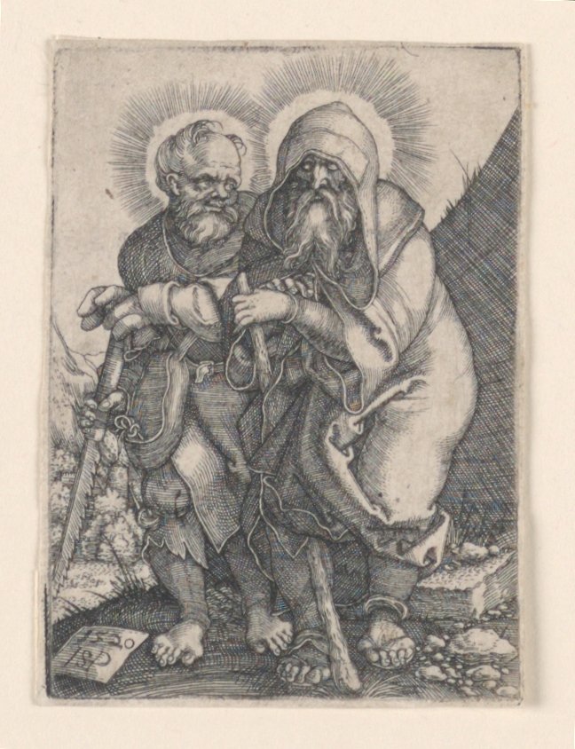San Simone e San Taddeo da Hans Sebald Beham