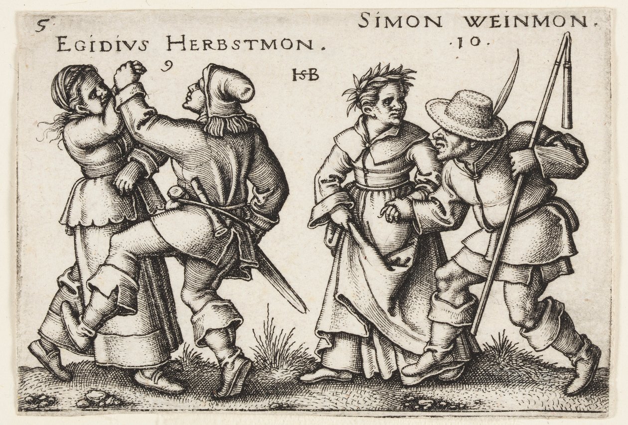 Settembre e ottobre da Hans Sebald Beham