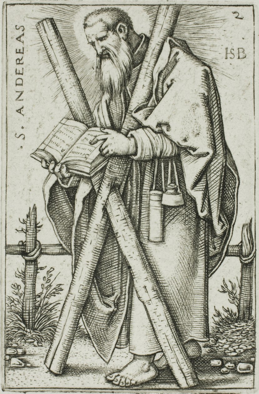San Andrea, tavola 2 da I Dodici Apostoli da Hans Sebald Beham