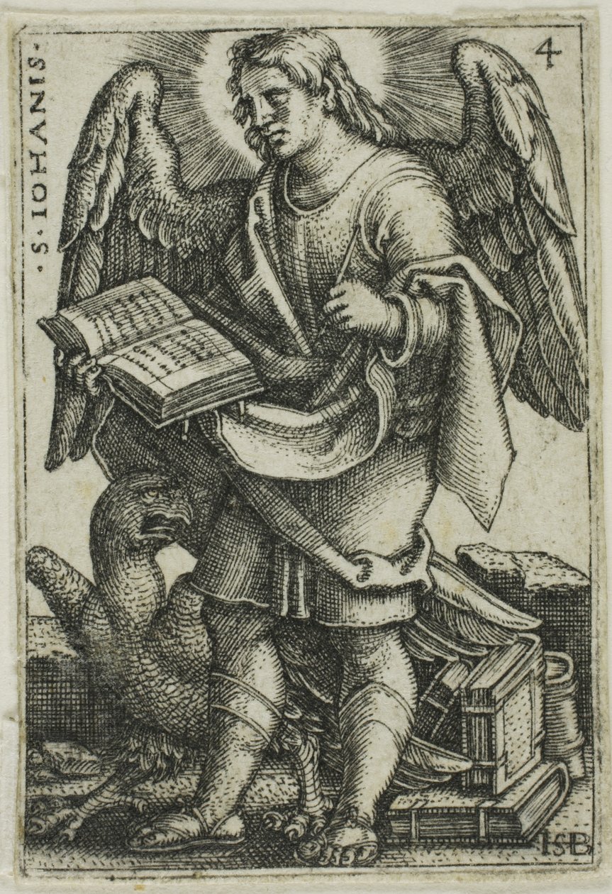 San Giovanni, dai Quattro Evangelisti da Hans Sebald Beham