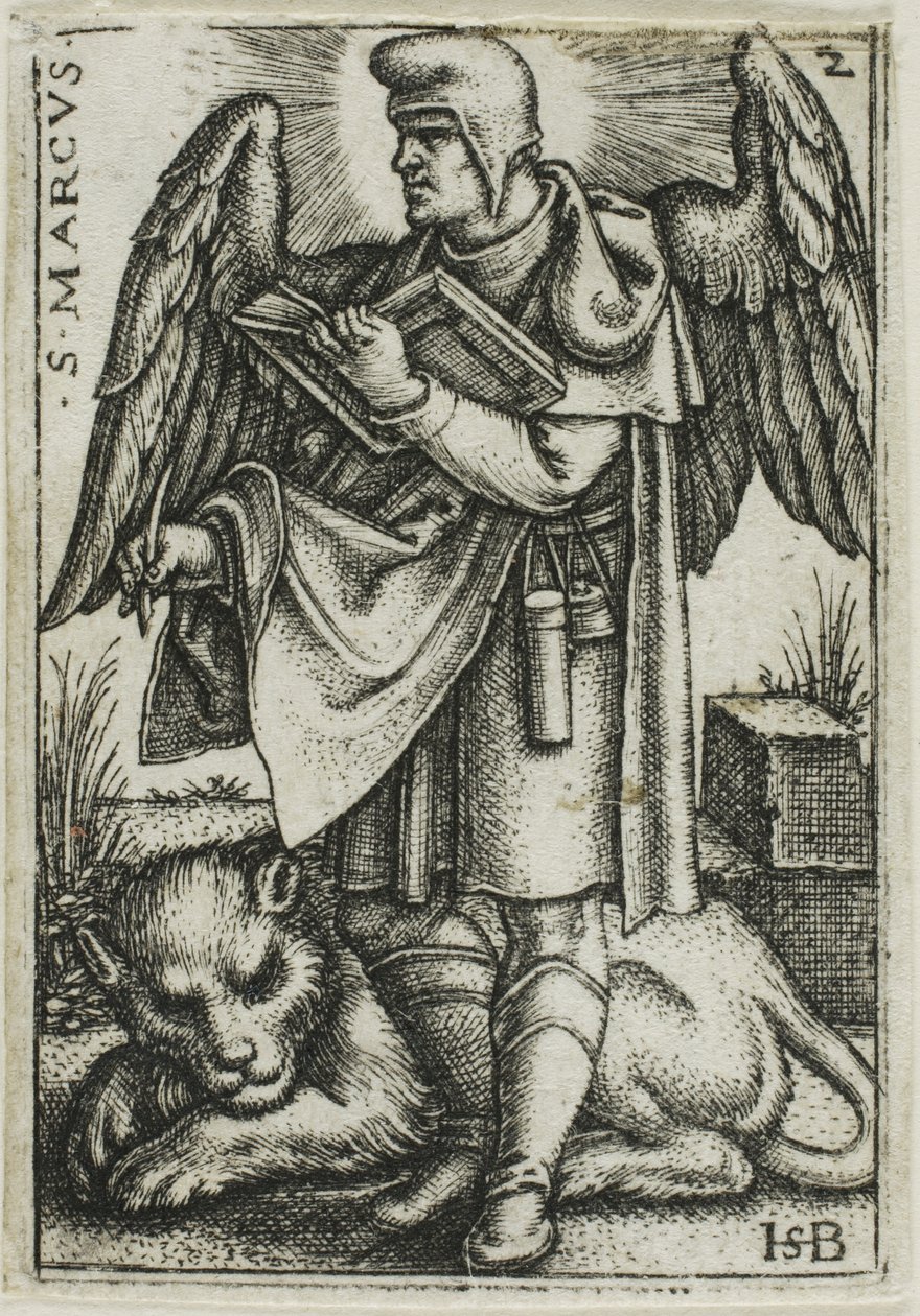 San Marco, da I quattro evangelisti da Hans Sebald Beham
