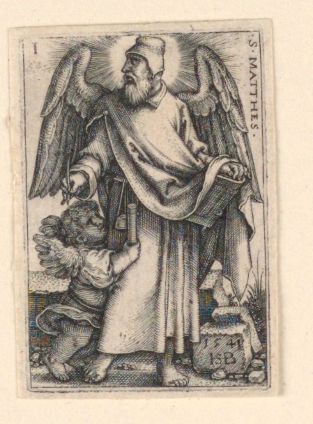 San Matteo, dai Quattro Evangelisti da Hans Sebald Beham