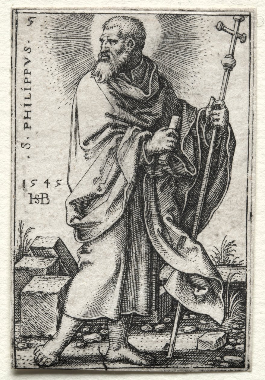 San Filippo, 1545-1546 da Hans Sebald Beham