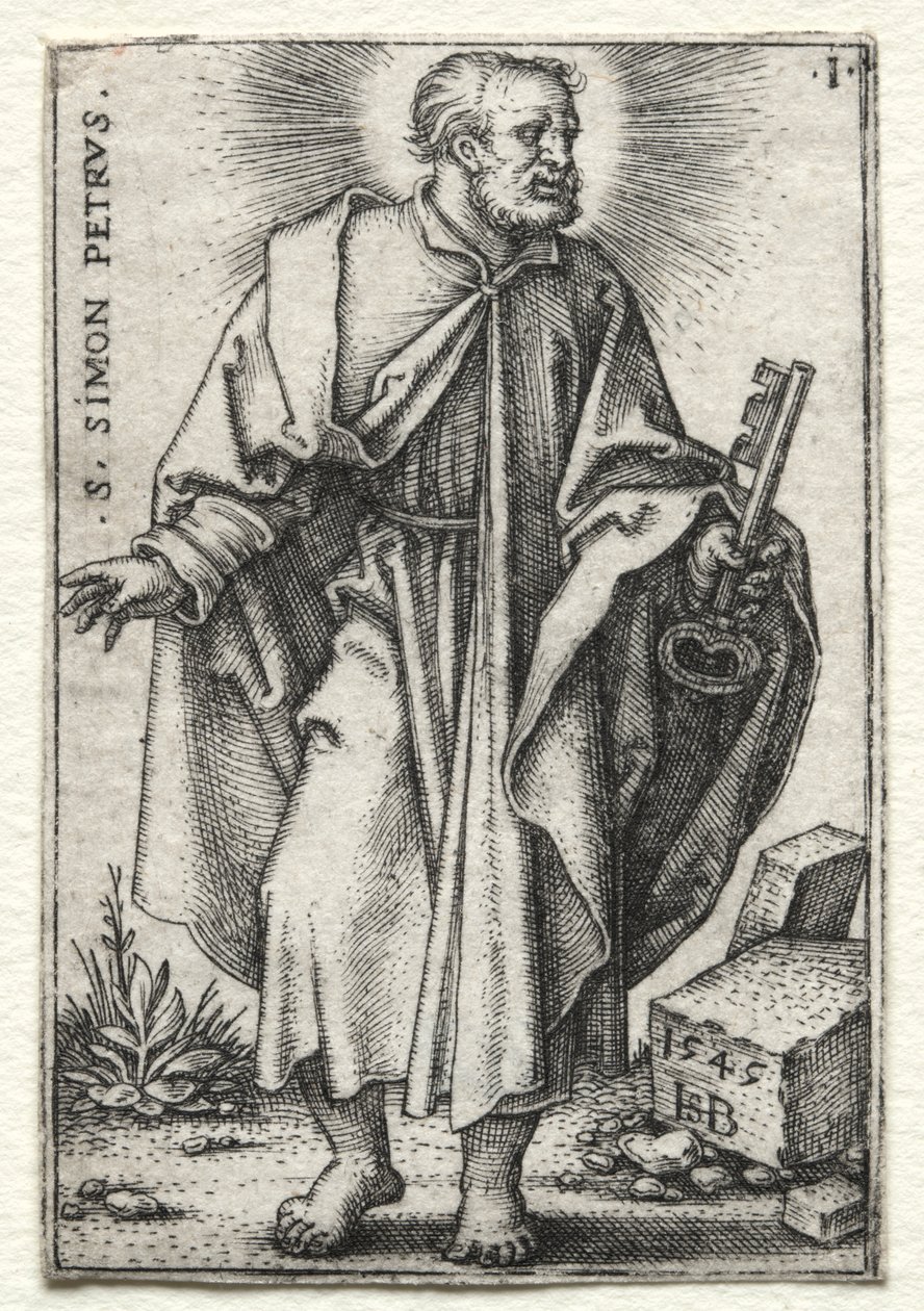 San Simone Pietro da Hans Sebald Beham