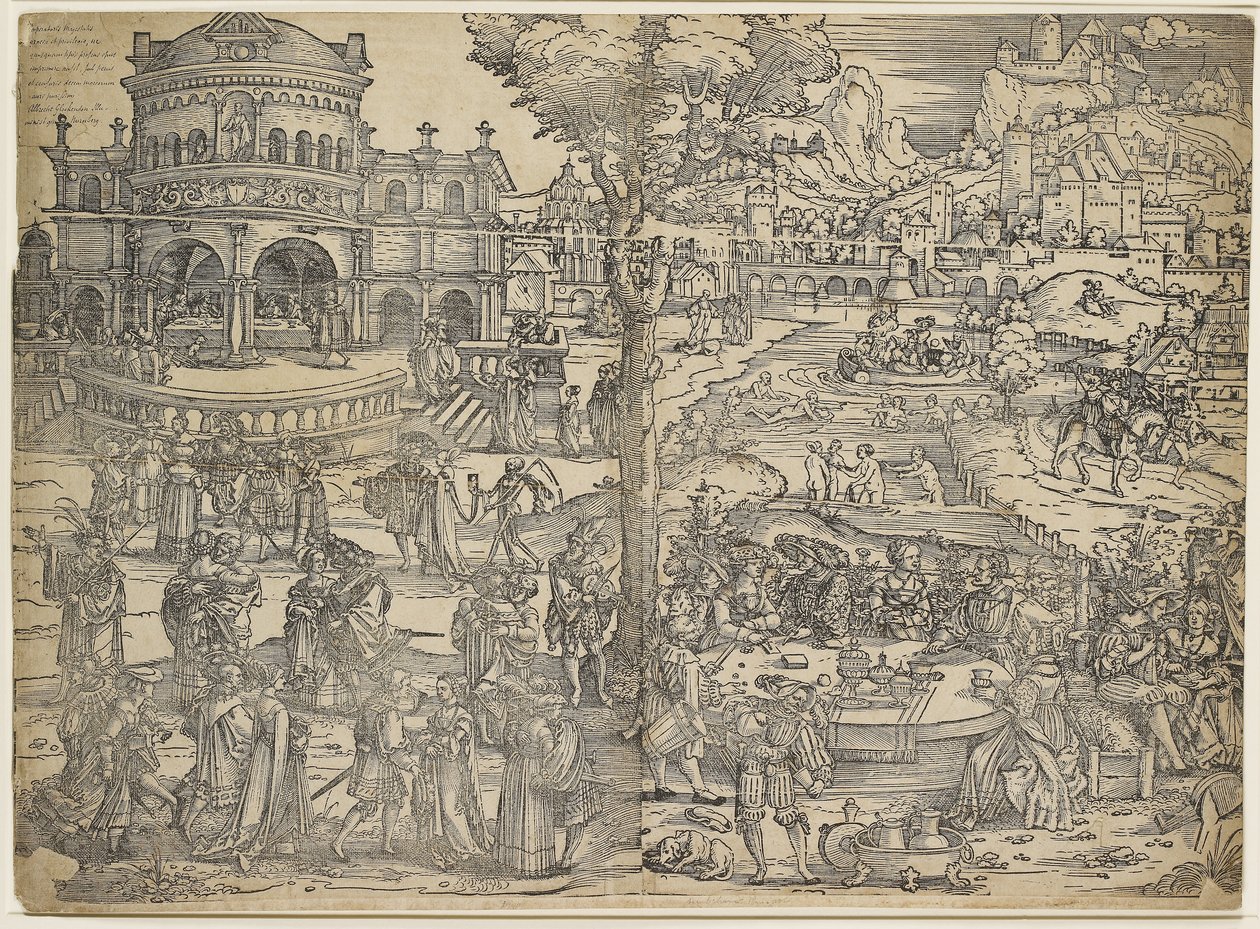 La Festa di Erode da Hans Sebald Beham