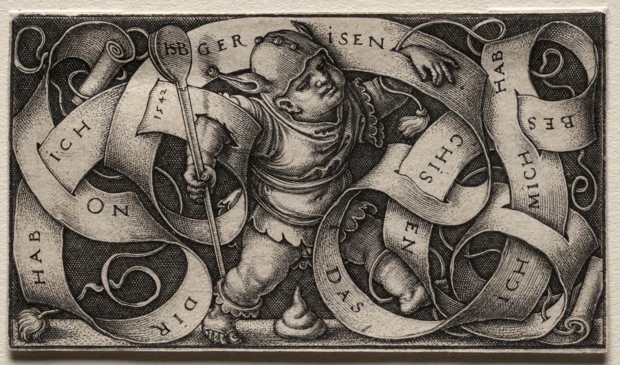 Il Piccolo Buffone, 1542 da Hans Sebald Beham