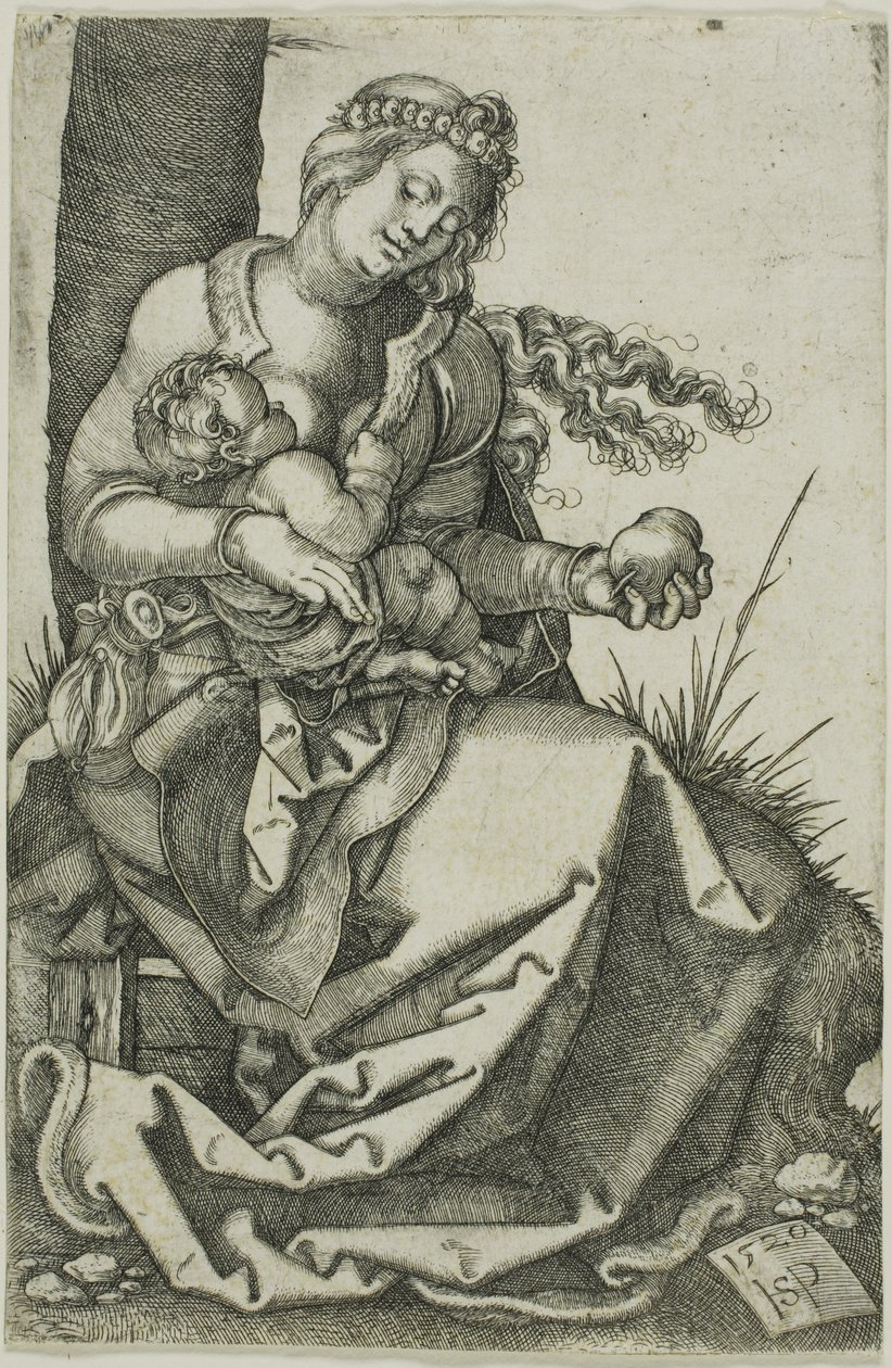 La Vergine con la Pera da Hans Sebald Beham