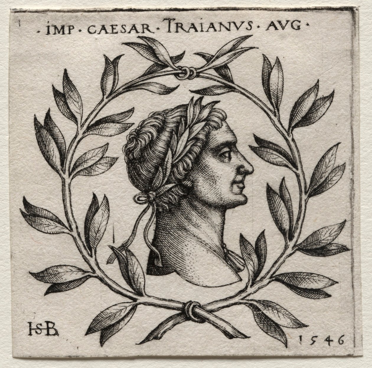 Traiano, 1546 da Hans Sebald Beham