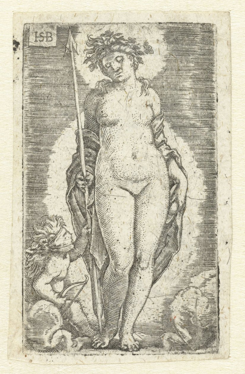 Venere e Cupido da Hans Sebald Beham