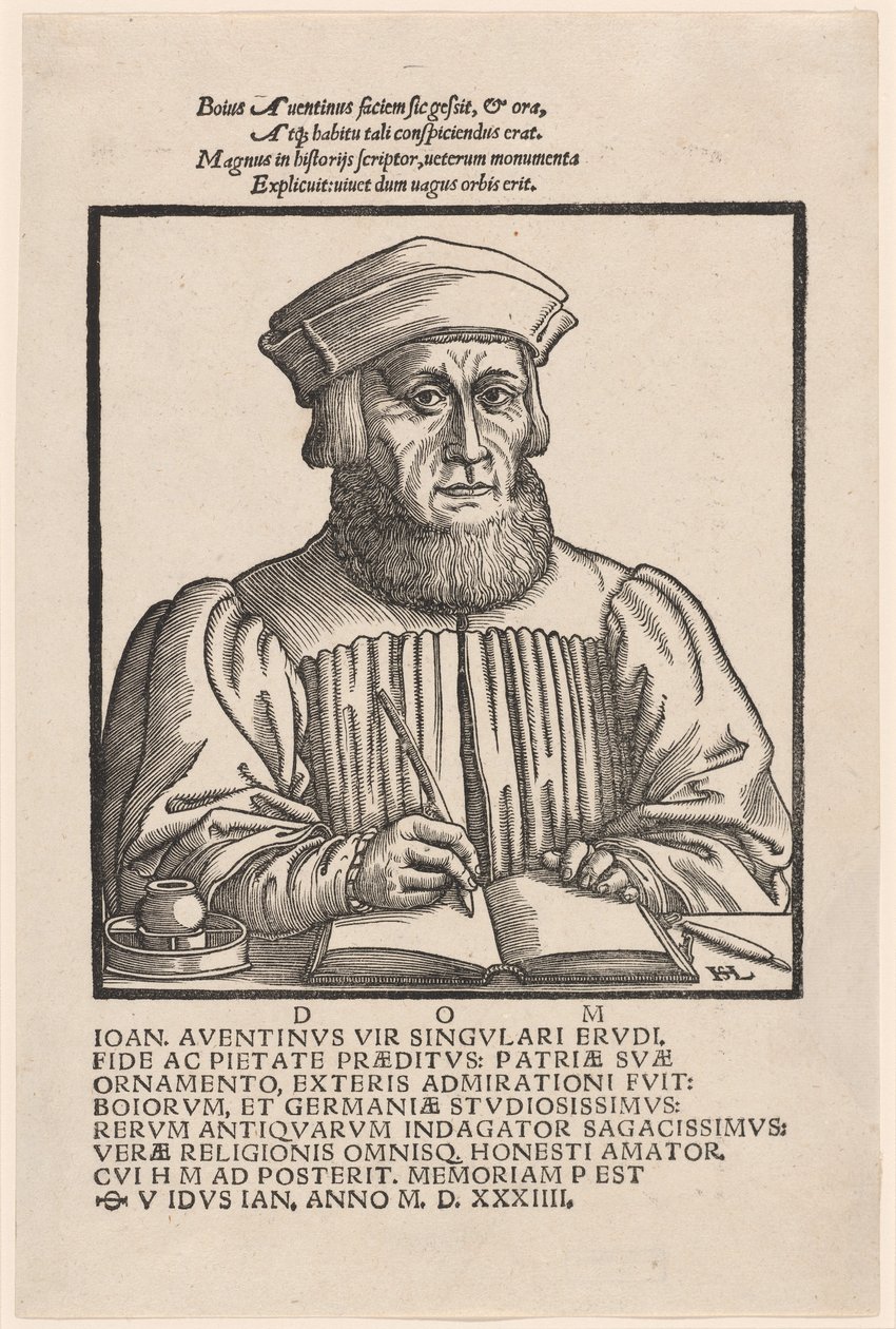Johann Aventinus Johann Turmair da Hans Sebald Lautensack