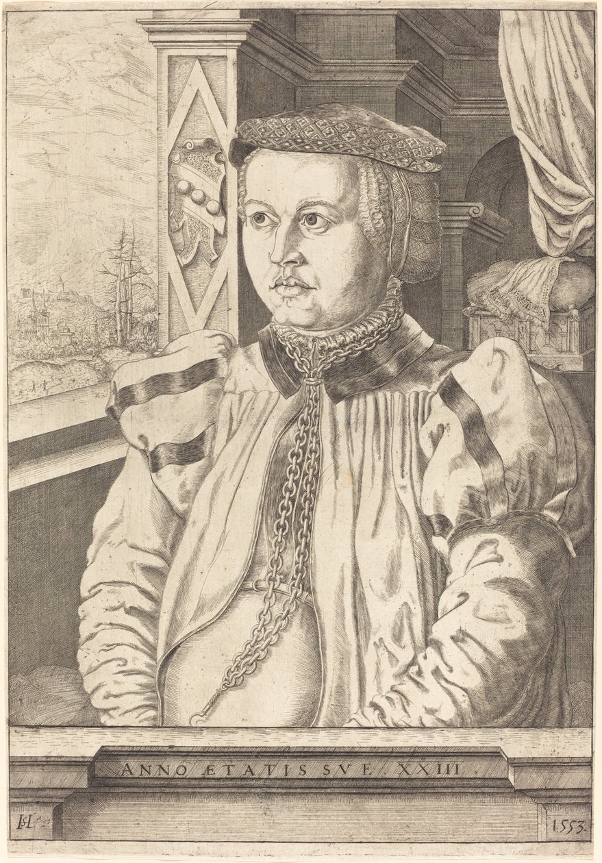 Lady von Eck nata Piencsenau da Hans Sebald Lautensack