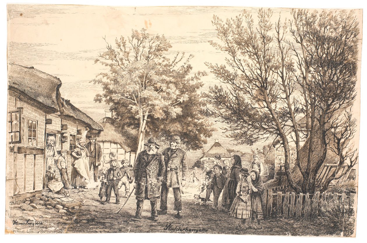 Re dei mendicanti da Hans Smidth