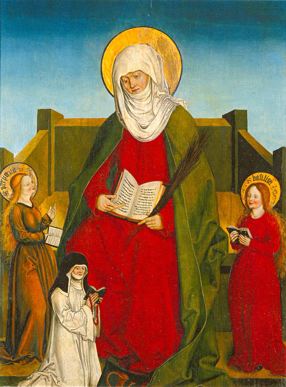 Santa Monica - Altare di Inzigkofen da Hans und Jakob Strüb