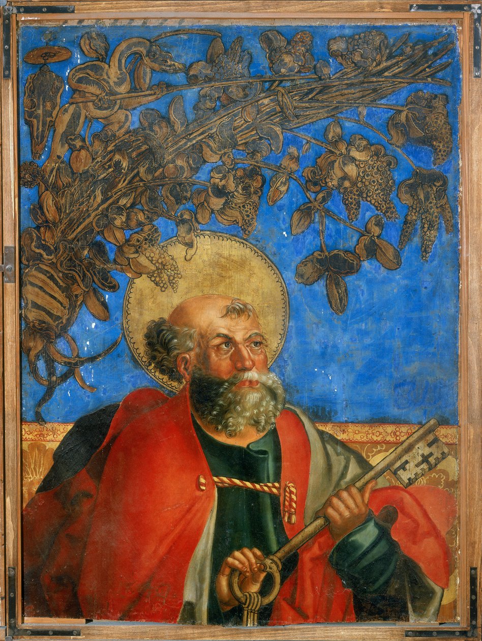 San Pietro, sezione superiore (dettaglio) da Hans Suess Kulmbach