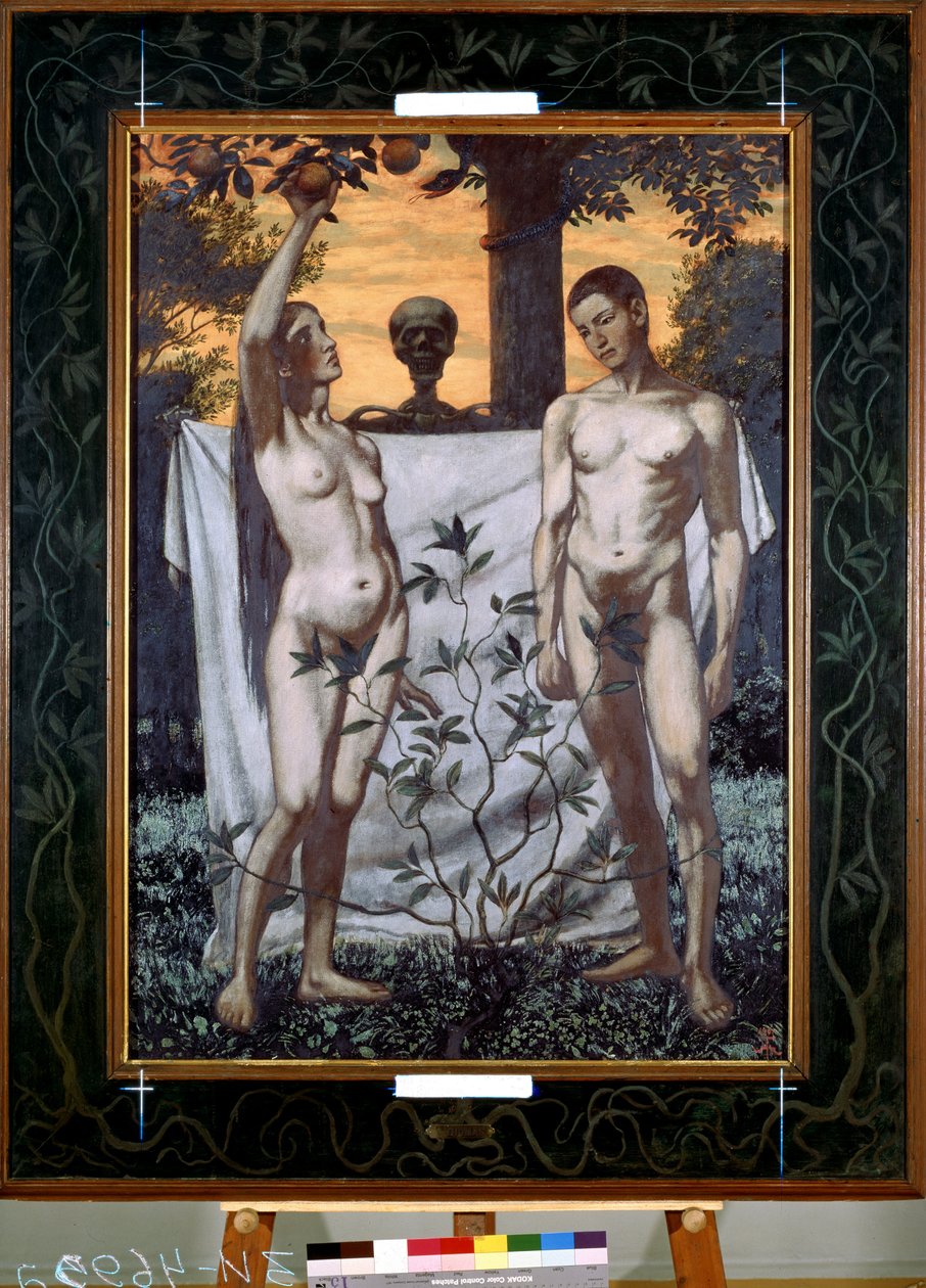 Adamo ed Eva da Hans Thoma