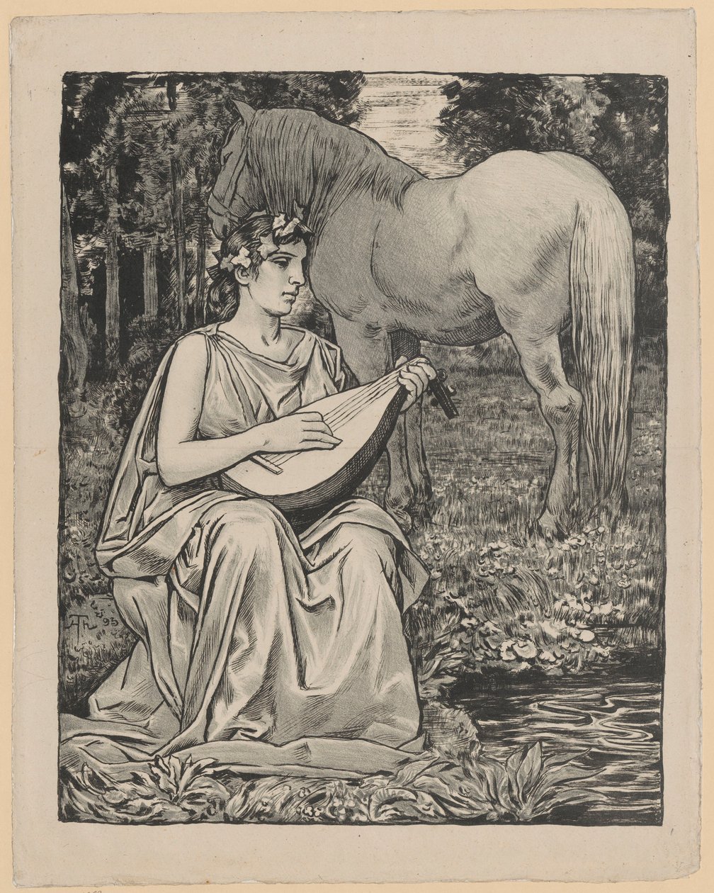 Allegoria della musica da Hans Thoma