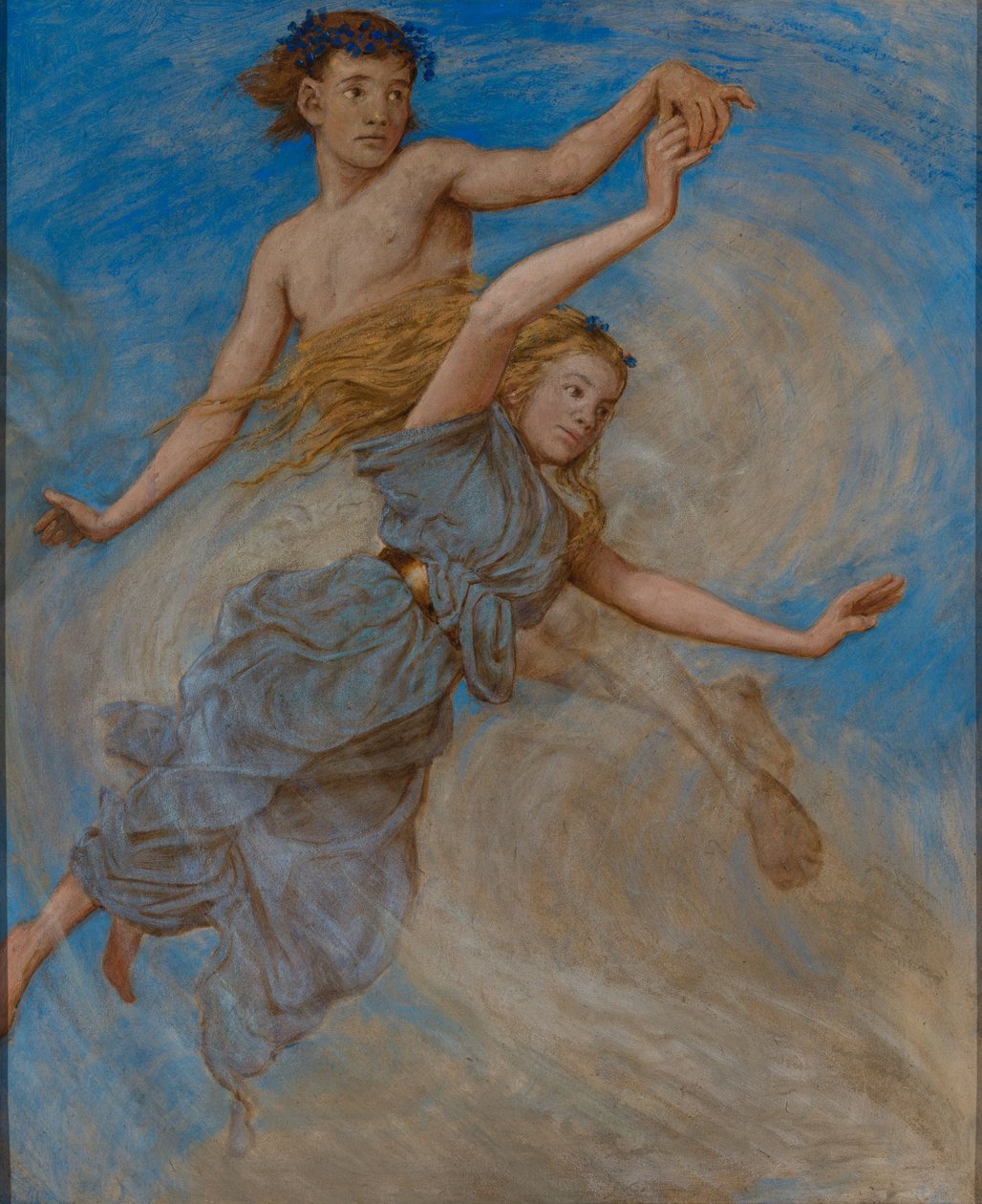 Agosto (Danza del raccolto) da Hans Thoma