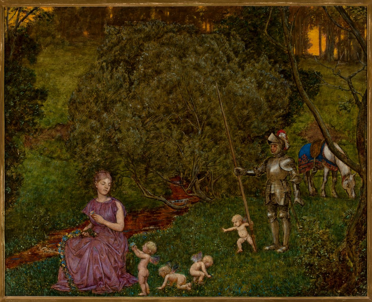Fiaba - Il cavaliere da Hans Thoma