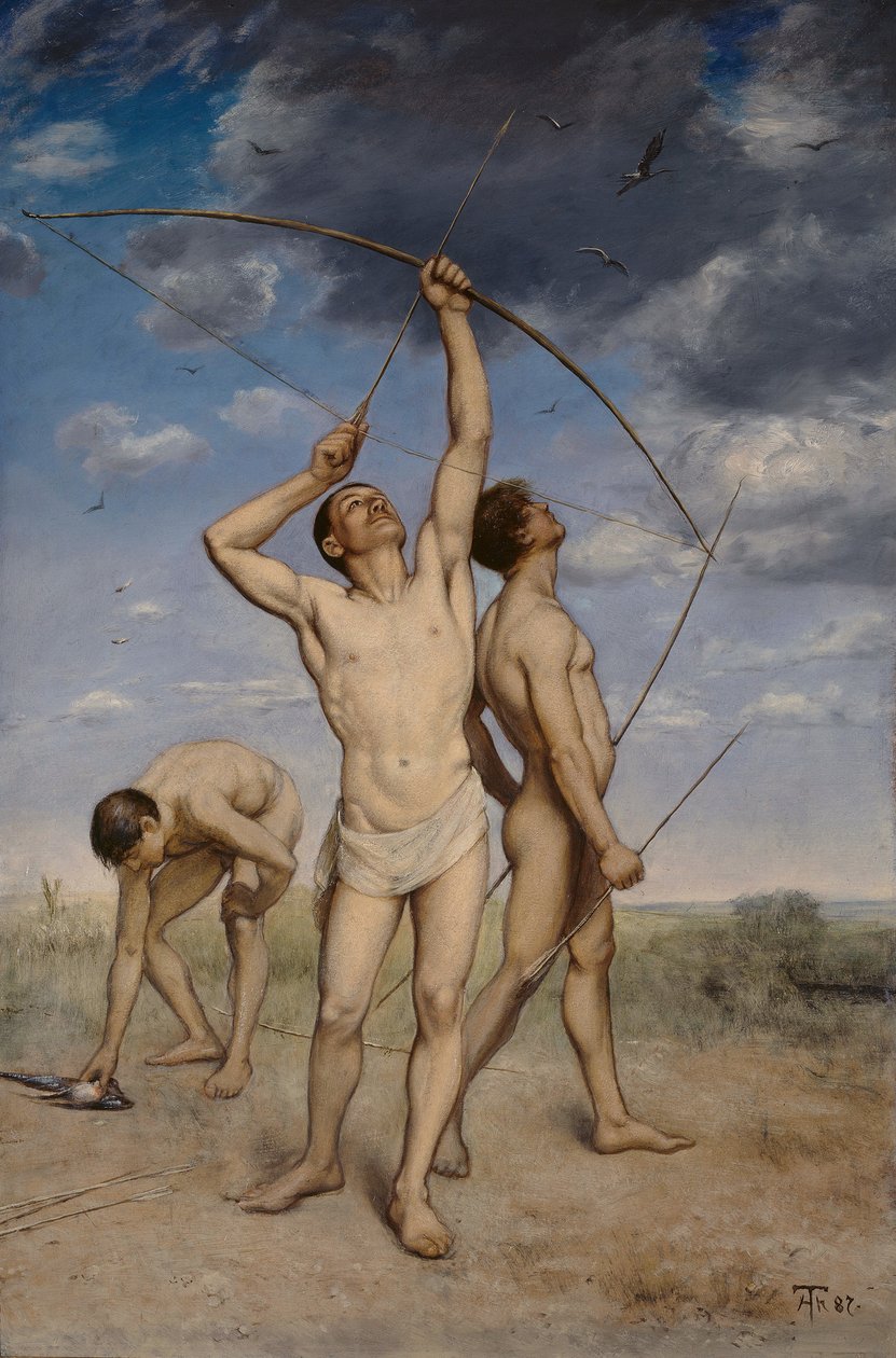 Arcieri da Hans Thoma
