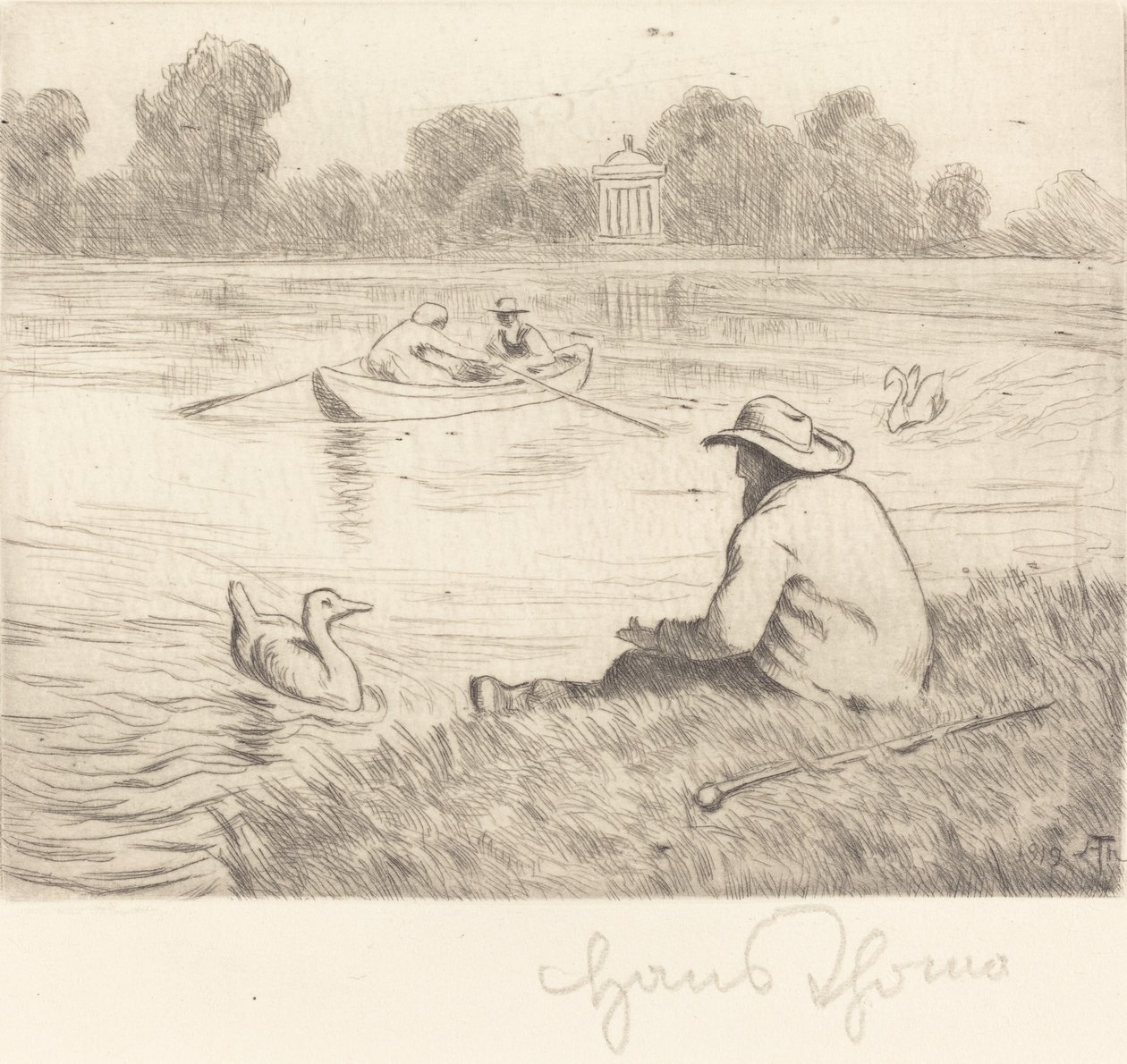 Escursione tranquilla da Hans Thoma