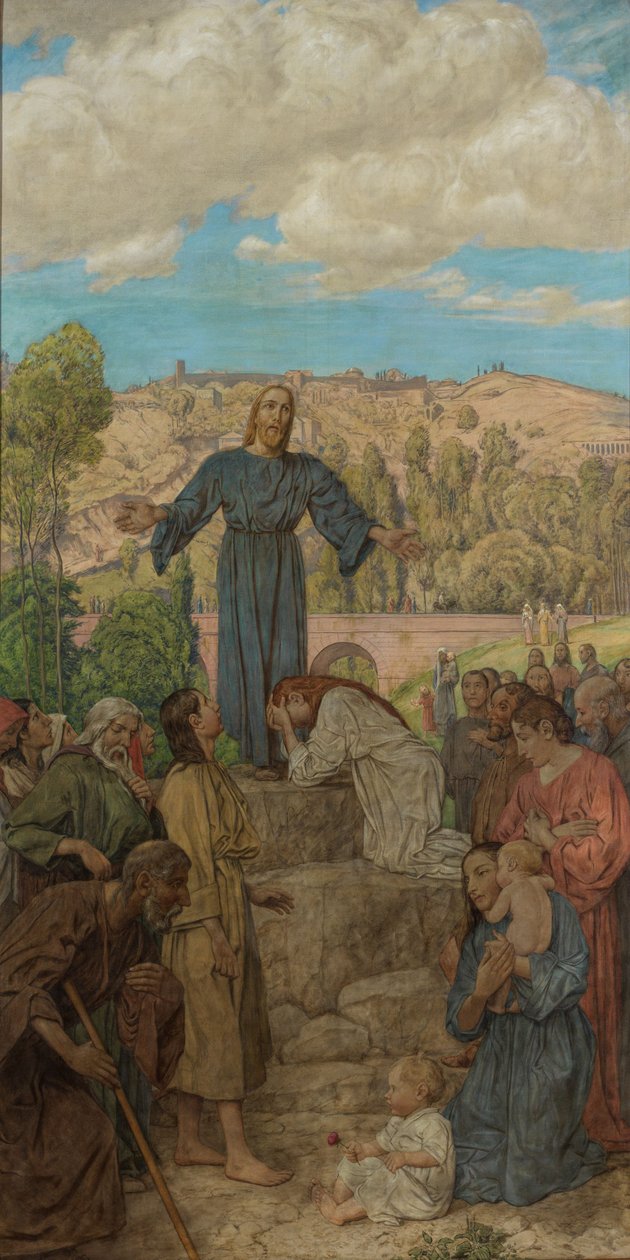 Cristo come maestro da Hans Thoma