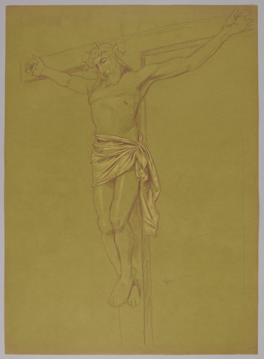 Cristo sulla croce da Hans Thoma