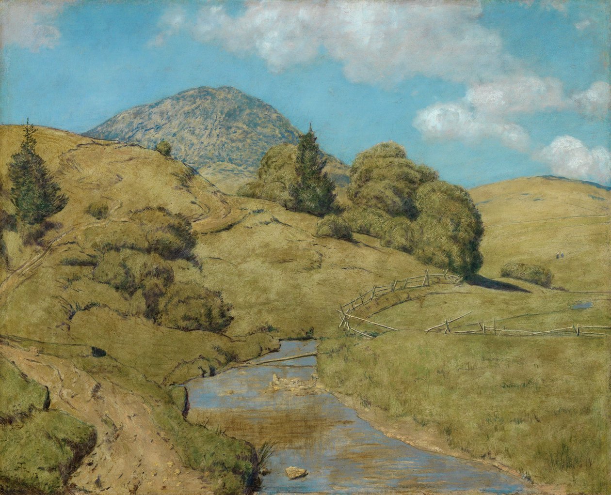 Il Blössling presso Bernau da Hans Thoma