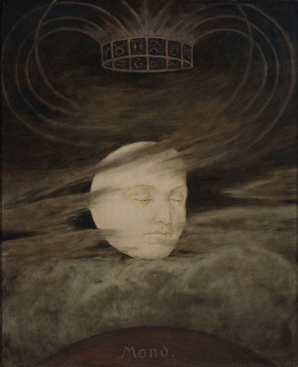 La luna da Hans Thoma